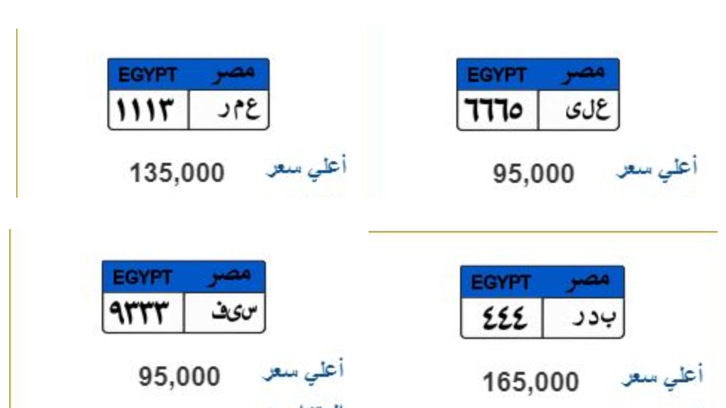 ابرز اللوحات المعدنية المميزة 