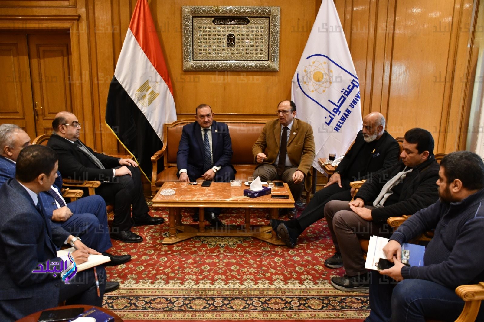 رئيس جامعة حلوان