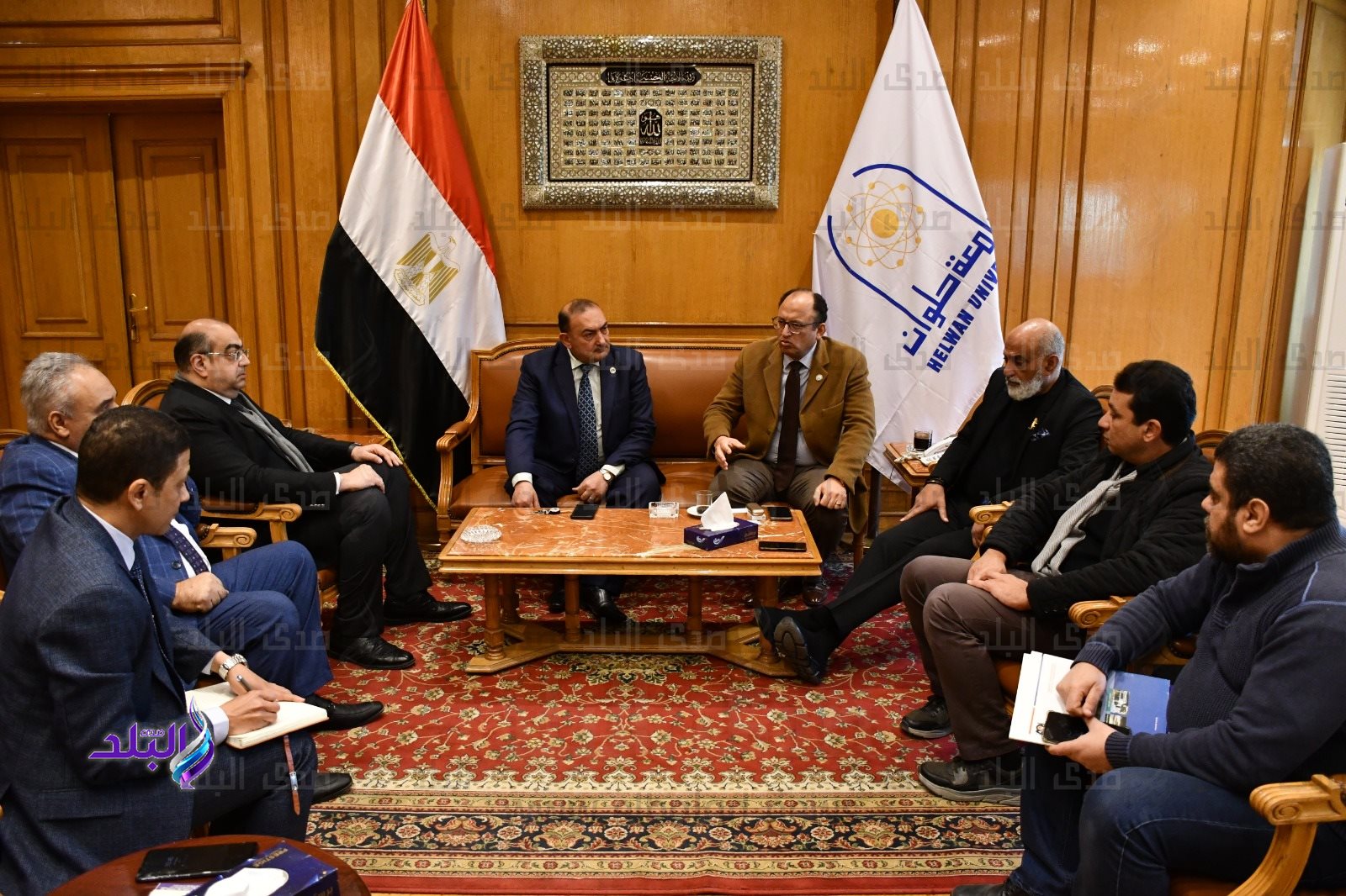 رئيس جامعة حلوان2