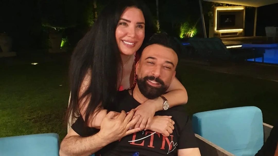 عبير صبري وزوجها