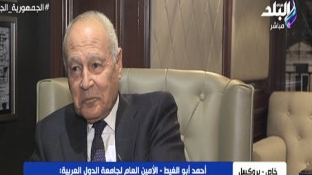 أحمد أبو الغيط الأمين العام لجامعة الدول العربية