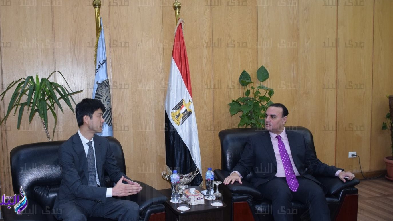 نائب محافظ الأقصر يناقش تنفيذ مشروعات المساعدات اليابانية 