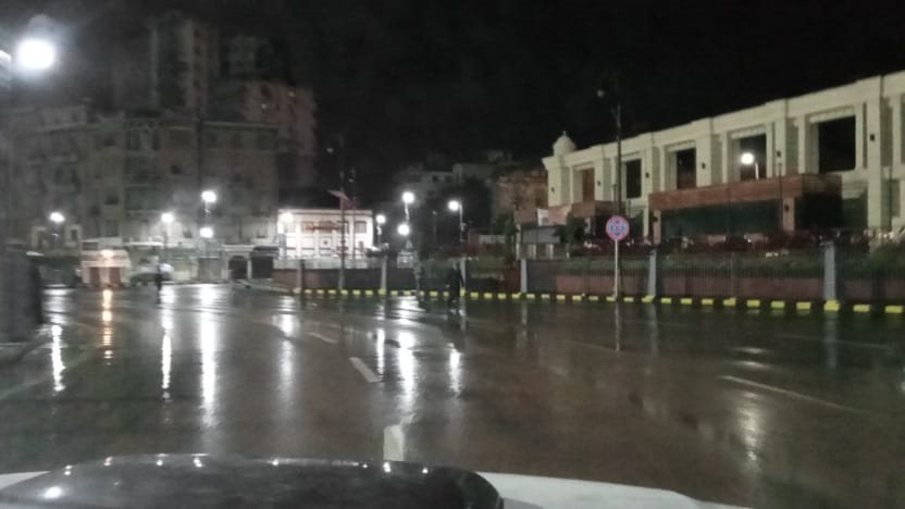 أمطار غزيرة تضرب الإسكندرية 
