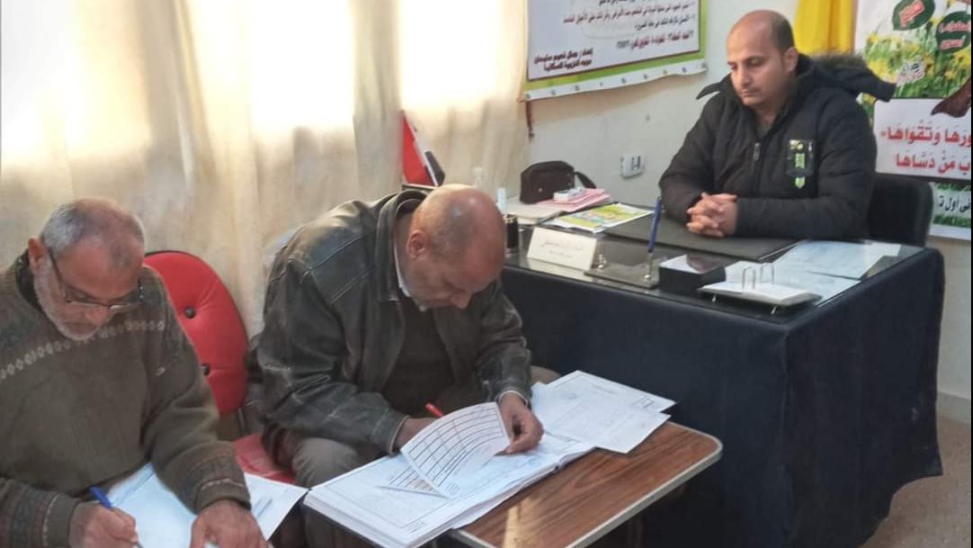 لجنة متابعة سير العمل في الإدارة التعليمية بالحسنة لجنة متابعة سير العمل في الإدارة التعليمية بالحسنة