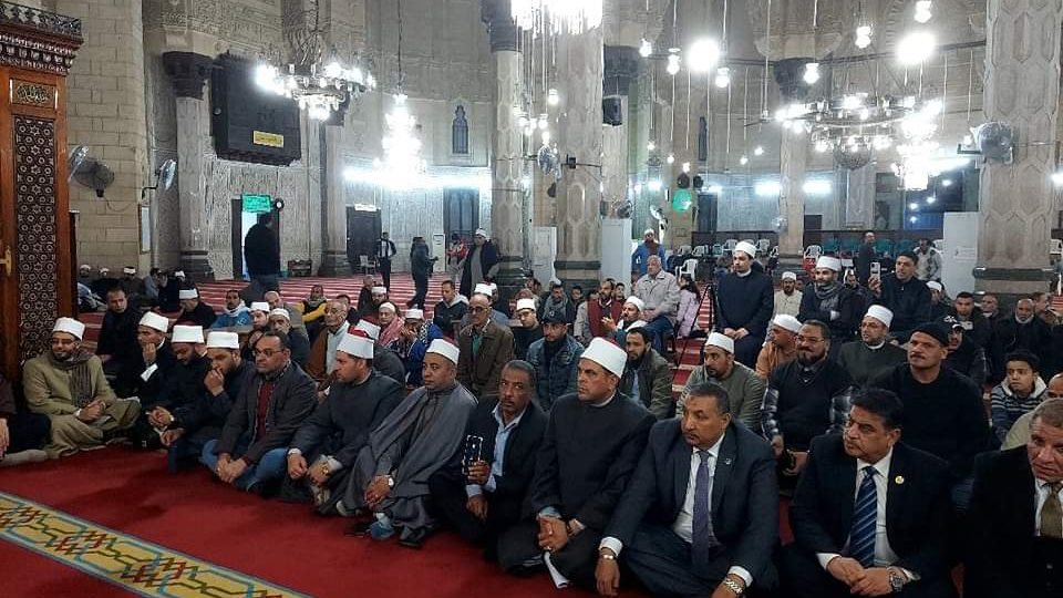 احتفال الإسراء والمعراج بمسجد المرسي أبوالعباس
