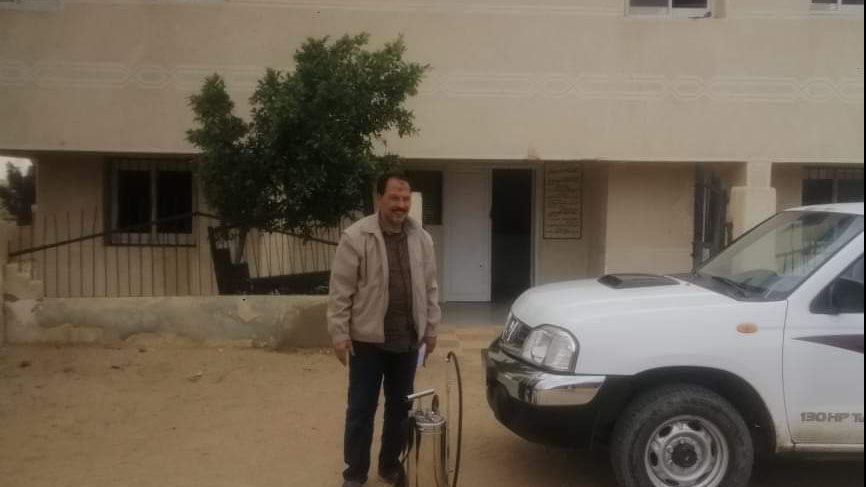 حملات لرش البرك للقضاء على الباعوض