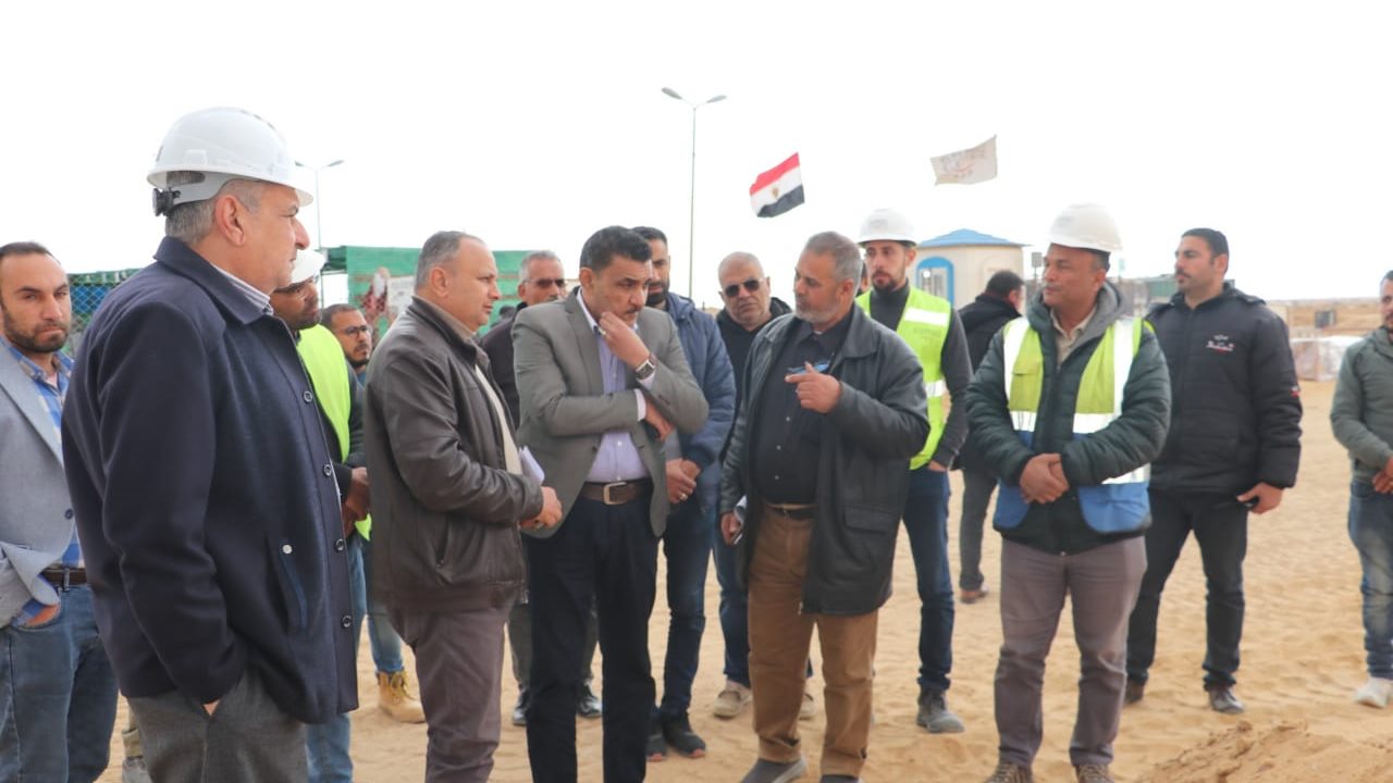 جولة تفقدية لرئيس جهاز مدينة السادات 
