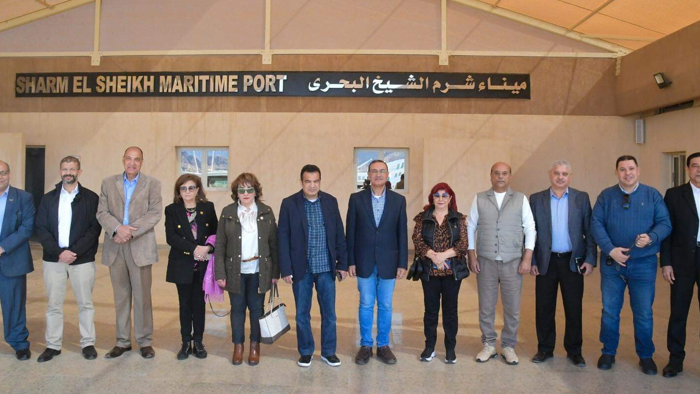 جانب من الزيارة  جانب من الزيارة