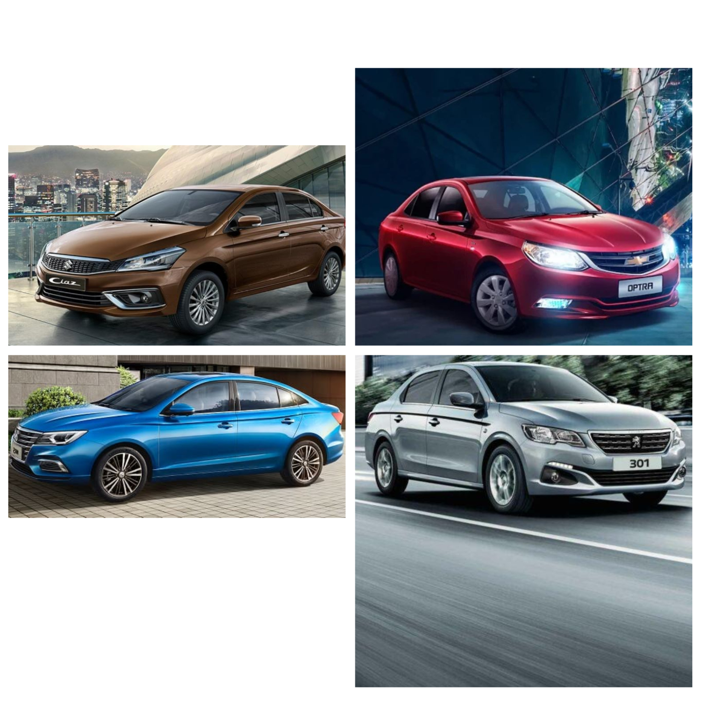 5 سيارات سيدان جديدة في مصر