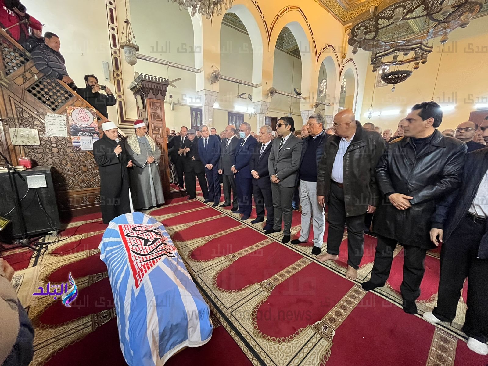 صلاة جنازة الكاتب الراحل مرسى عطا الله