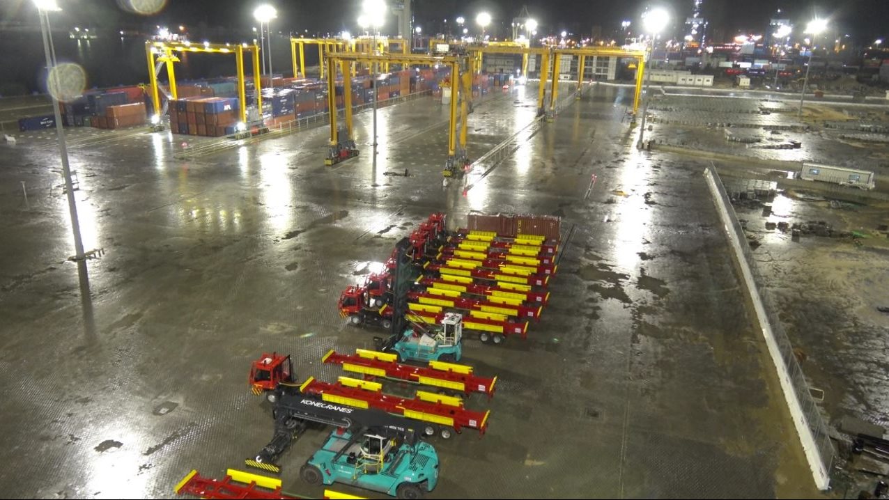 محطة الحاويات 