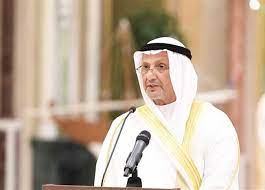وزير الخارجية الكويتي الشيخ سالم عبد الله الجابر الصباح