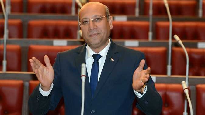 عمرو عكاشة ، عضو مجلس الشيوخ 