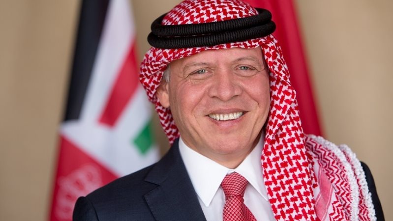 ملك الأردن 