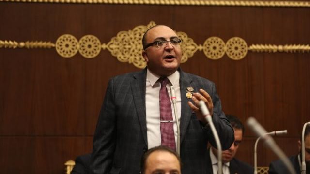  عمرو حجاج عضو مجلس الشيوخ