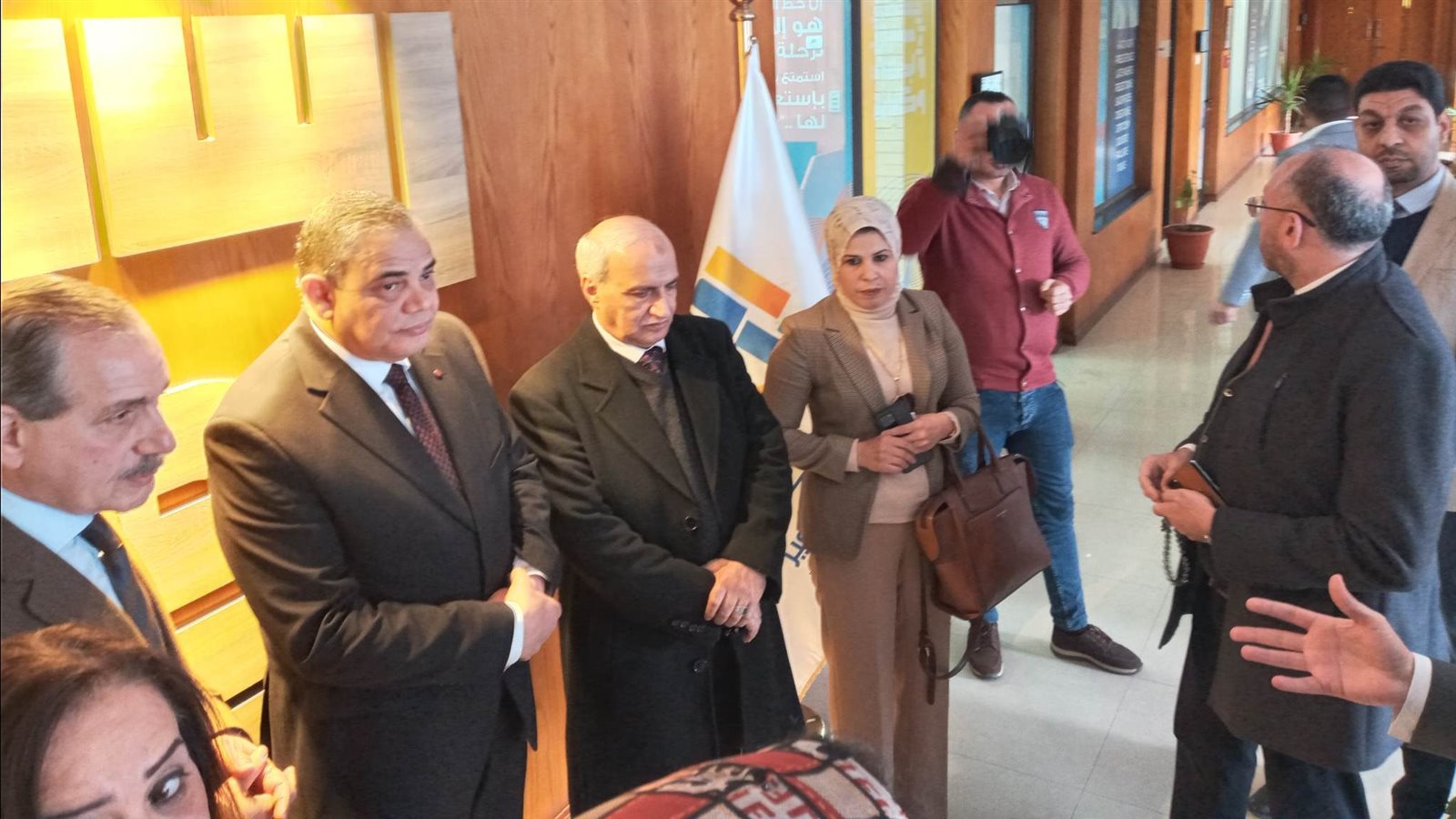  لقاء وفد تعليم البرلمان مع محافظ كفر الشيخ 