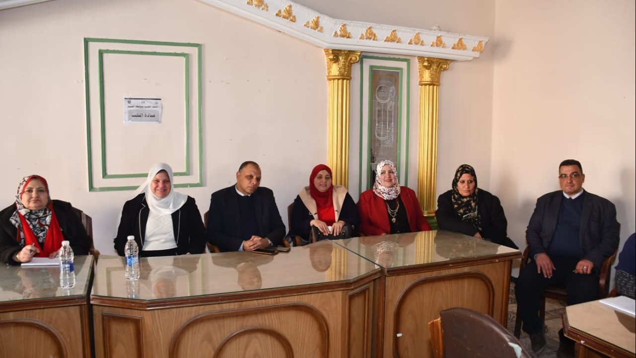 وكيلة وزارة التعليم بالفيوم اثناء اللقاء وكيلة وزارة التعليم بالفيوم اثناء اللقاء
