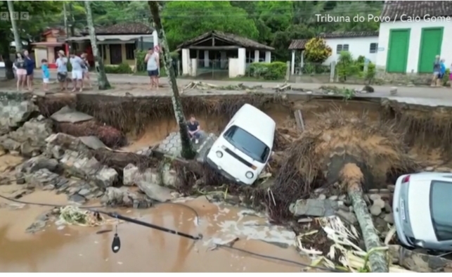 كارثة طبيعية في البرازيل