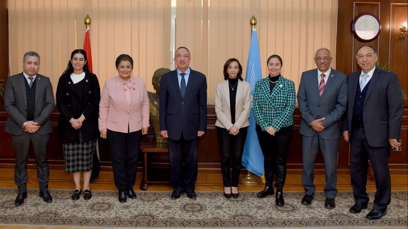 اجتماع بمحافظة الإسكندرية 