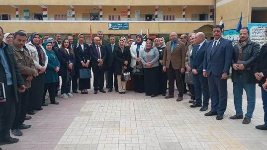 وفد لجنة التعليم بمجلس النواب  وفد لجنة التعليم بمجلس النواب