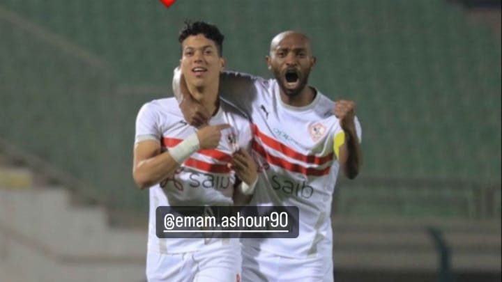 شيكابالا وإمام عاشور 