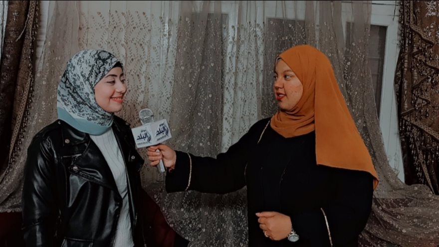 مديرة مكتب موقع صدى البلد بسوهاج مع مروة محمد