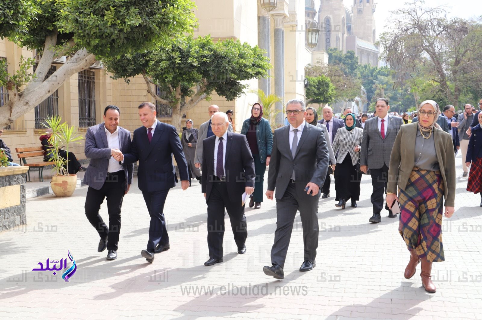 افتتاحات كلية الطب ومستشفى الدمرداش الجامعي ومستشفى جراحات القلب والصدر والأوعية الدموية6