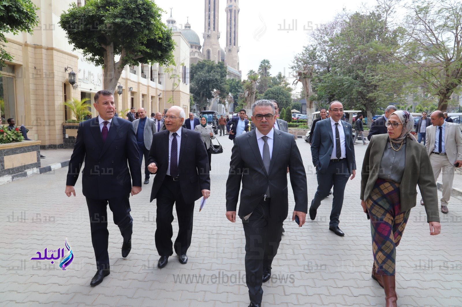 افتتاحات كلية الطب ومستشفى الدمرداش الجامعي ومستشفى جراحات القلب والصدر والأوعية الدموية7