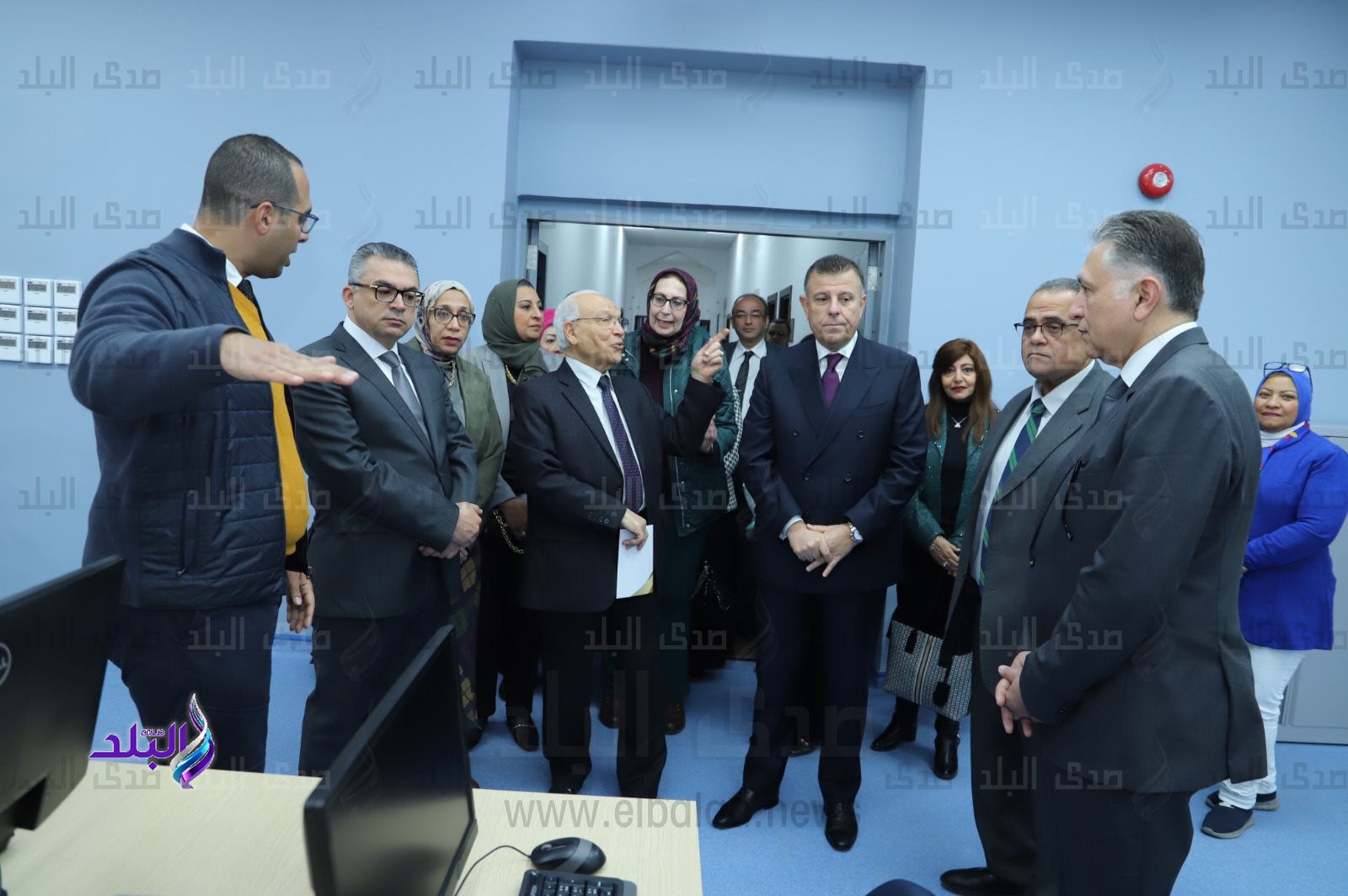 افتتاحات كلية الطب ومستشفى الدمرداش الجامعي ومستشفى جراحات القلب والصدر والأوعية الدموية8