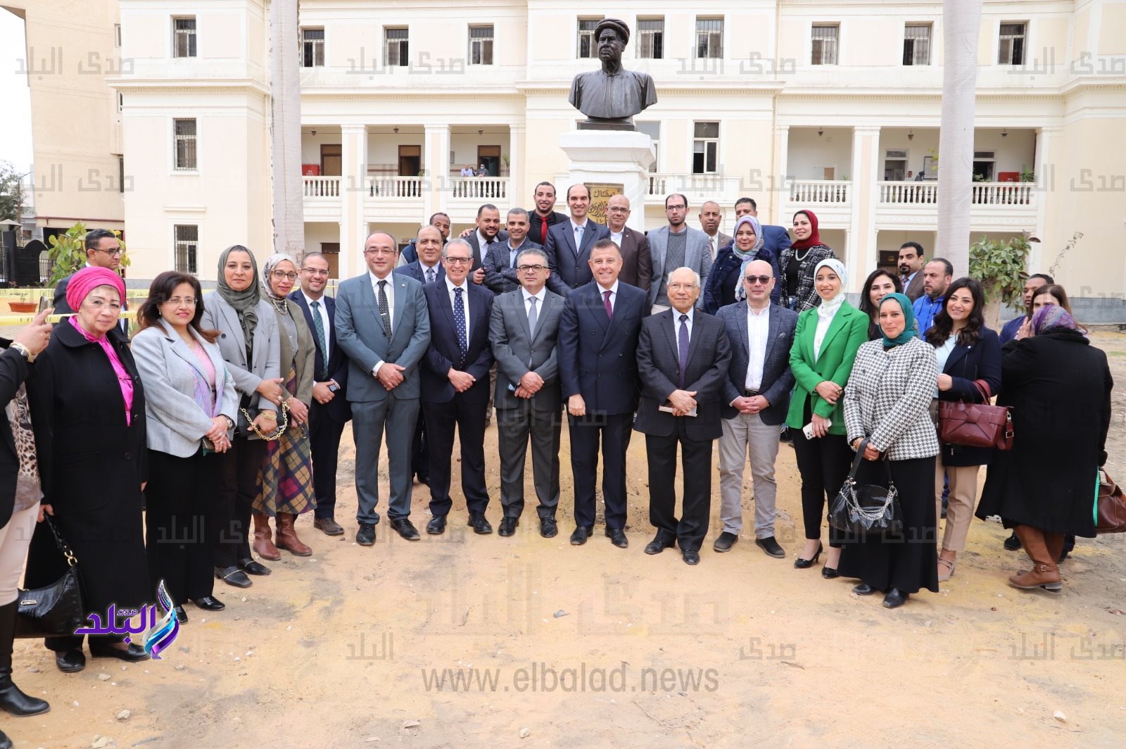 افتتاحات كلية الطب ومستشفى الدمرداش الجامعي ومستشفى جراحات القلب والصدر والأوعية الدموية10