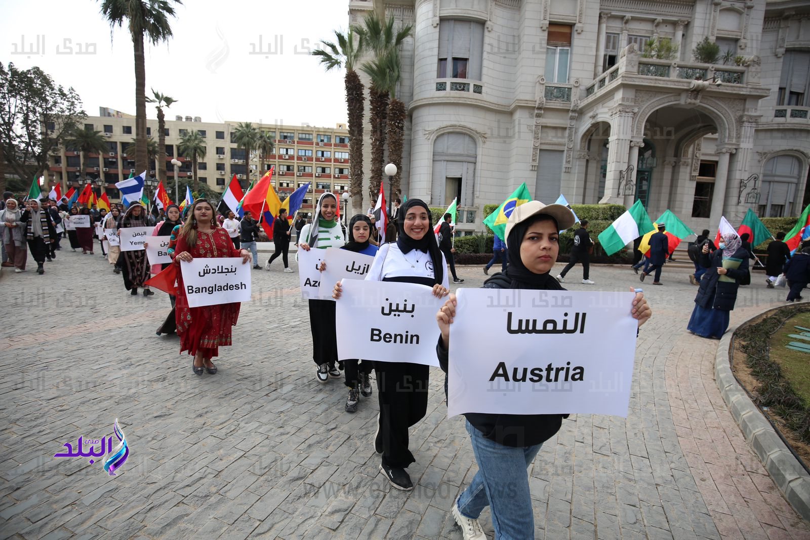 فعاليات مهرجان ثقافات الشعوب بجامعة عين شمس 6