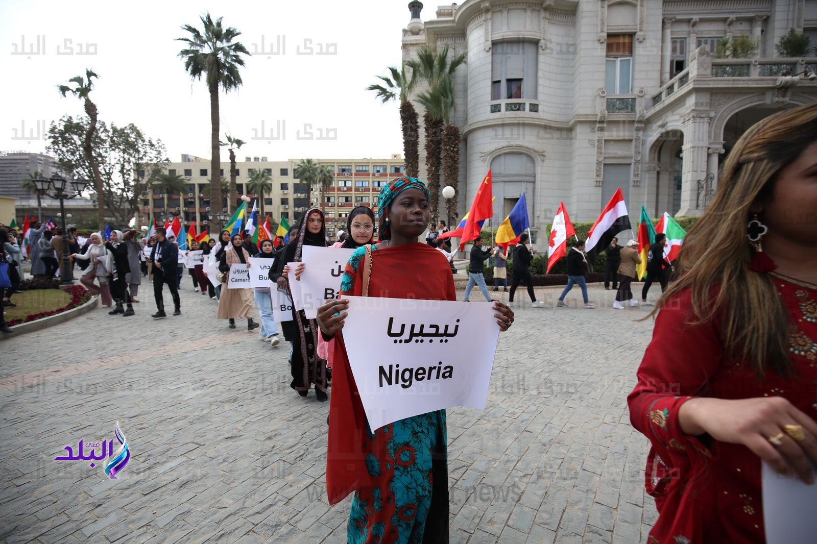 فعاليات مهرجان ثقافات الشعوب بجامعة عين شمس 7