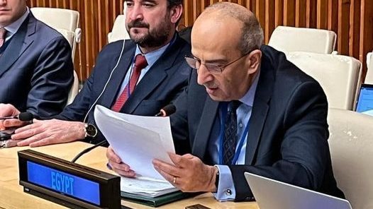 مندوب مصر في الأمم المتحدة 