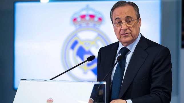 فلورنتينو بيريز رئيس نادي ريال مدريد 