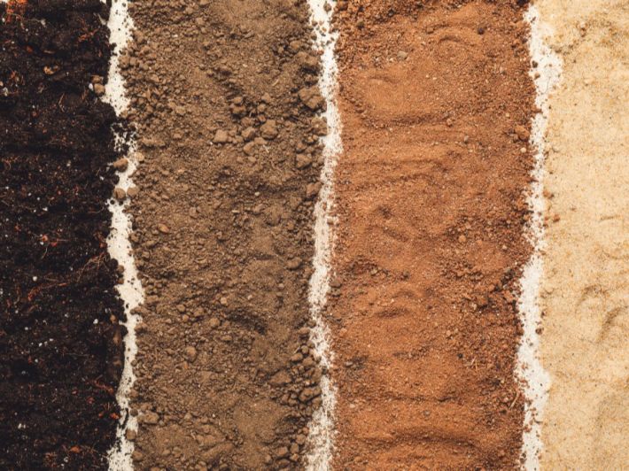 أنواع تربة الأرض