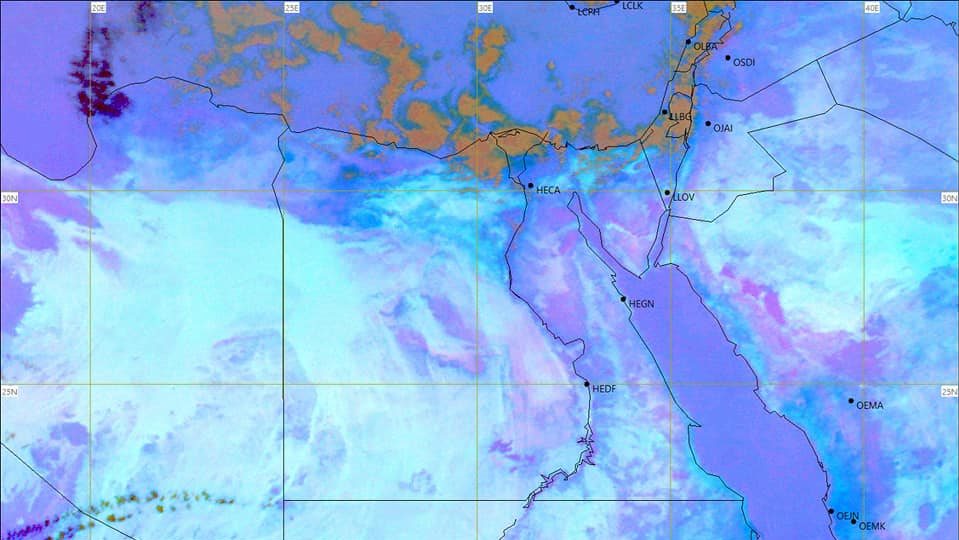 الطقس اليوم في مصر 