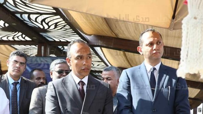 وزيرة التعاون الدولي ونائب محافظ المنيا 
