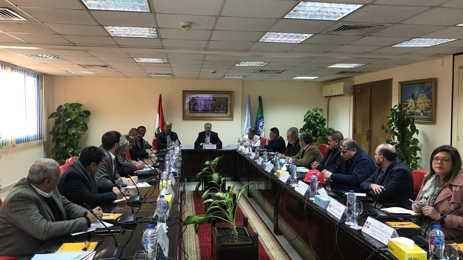 الخارجية تنظم زيارة لسفراء أمريكا اللاتينية إلى مصنع أبوقير