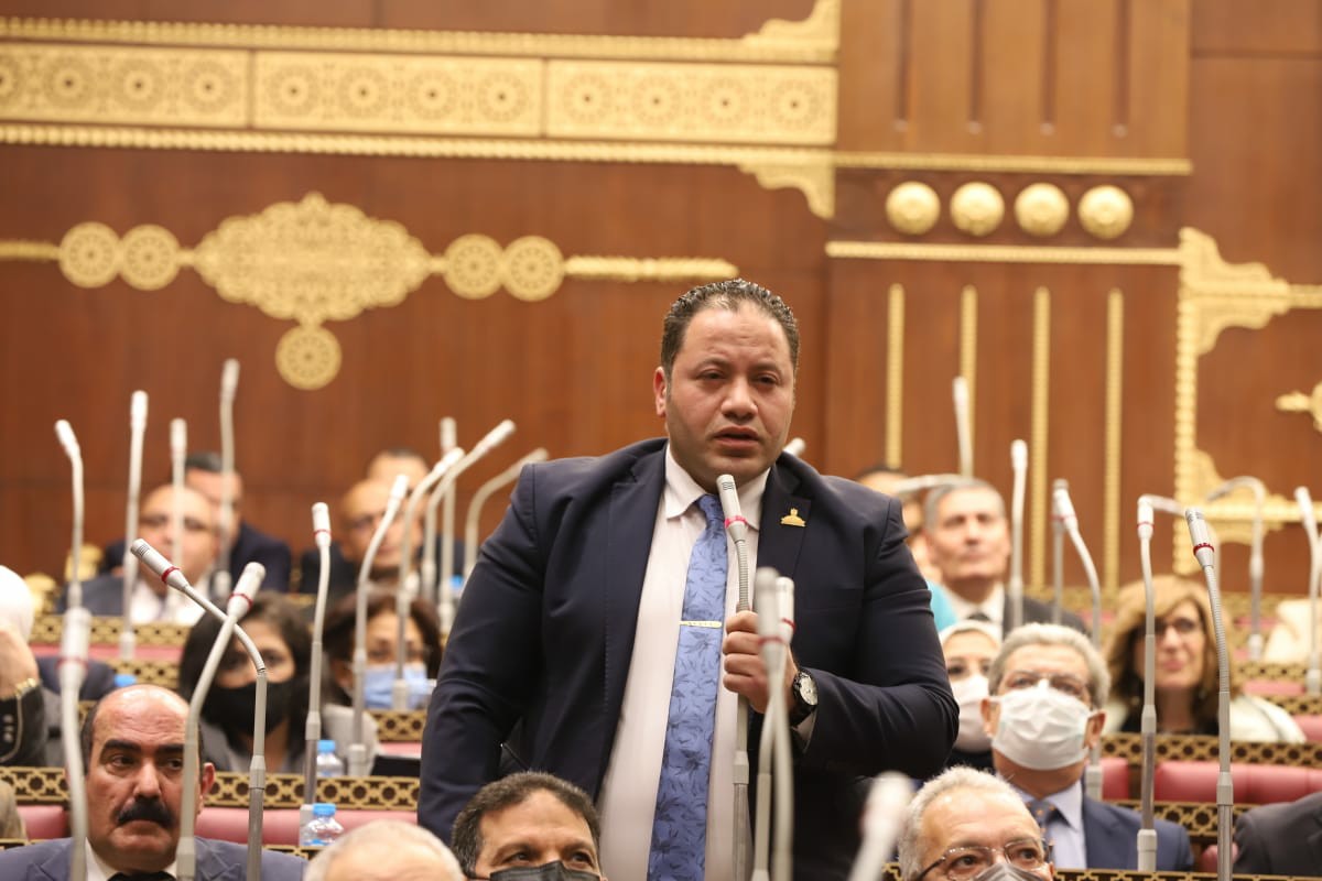 مصطفي سالمان عضو مجلس الشيوخ
