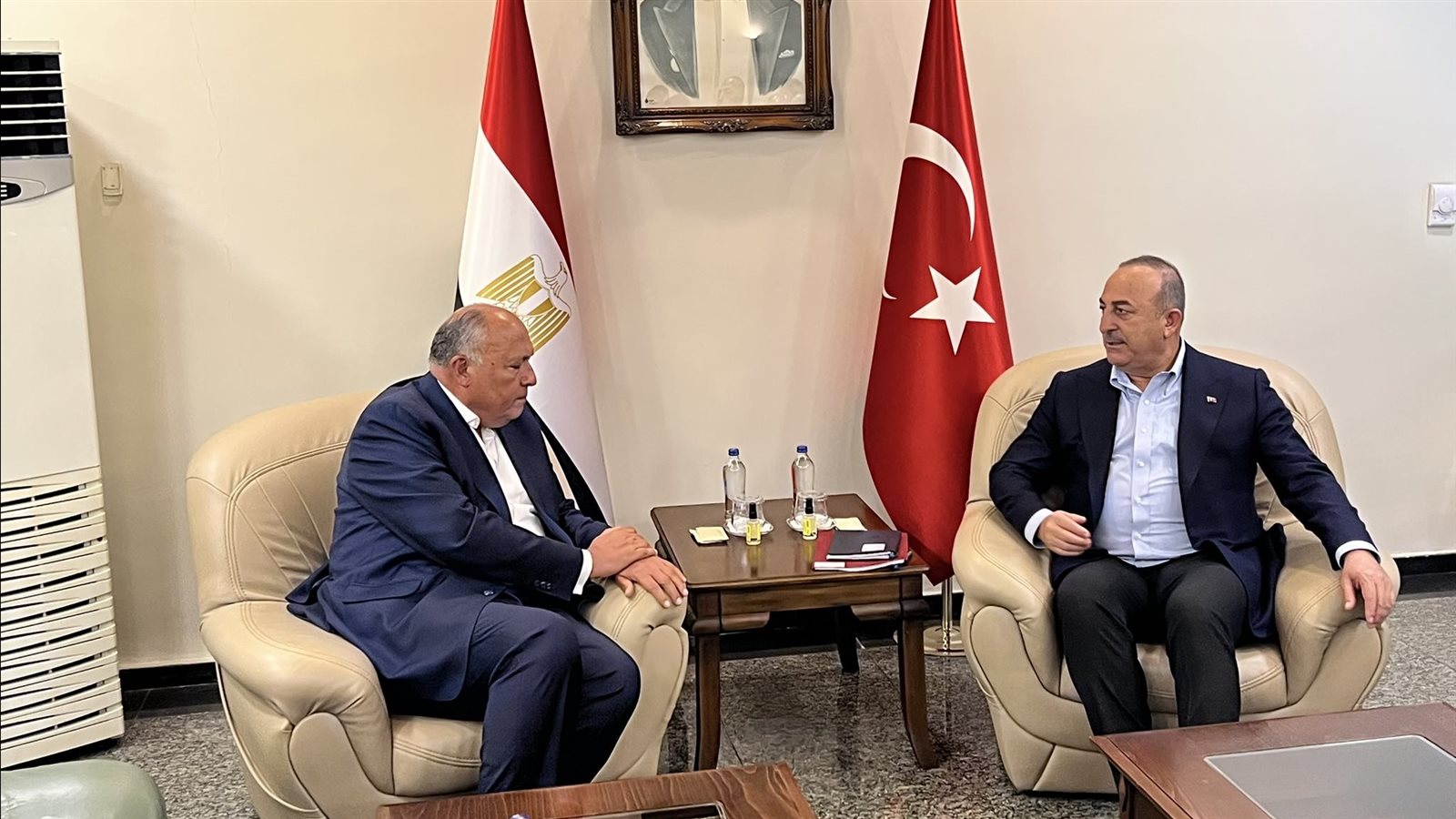 سامح شكري وجاويش أوغلو