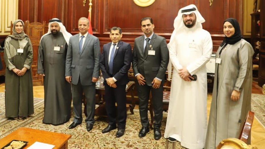  أمين عام الشيوخ يستقبل وفد مجلس الشورى بمملكة البحرين