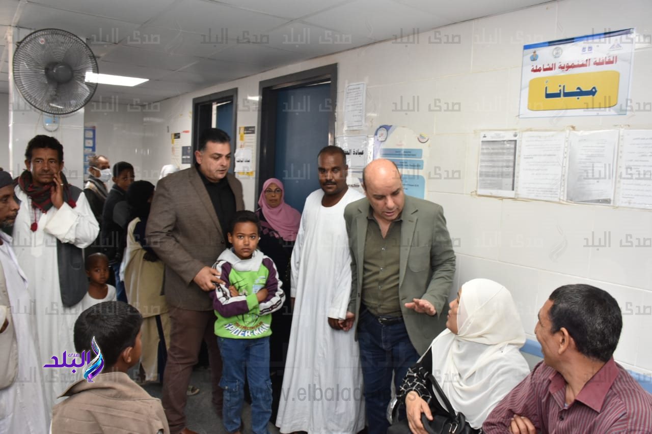 قافلة جامعة عين شمس التنموية الشاملة لمحافظة البحر الأحمر2