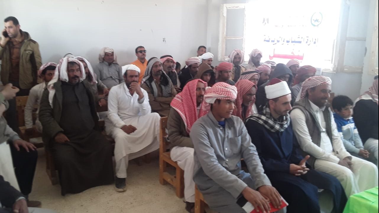 نشاط القوافل السكانية بسيناء تفل 
