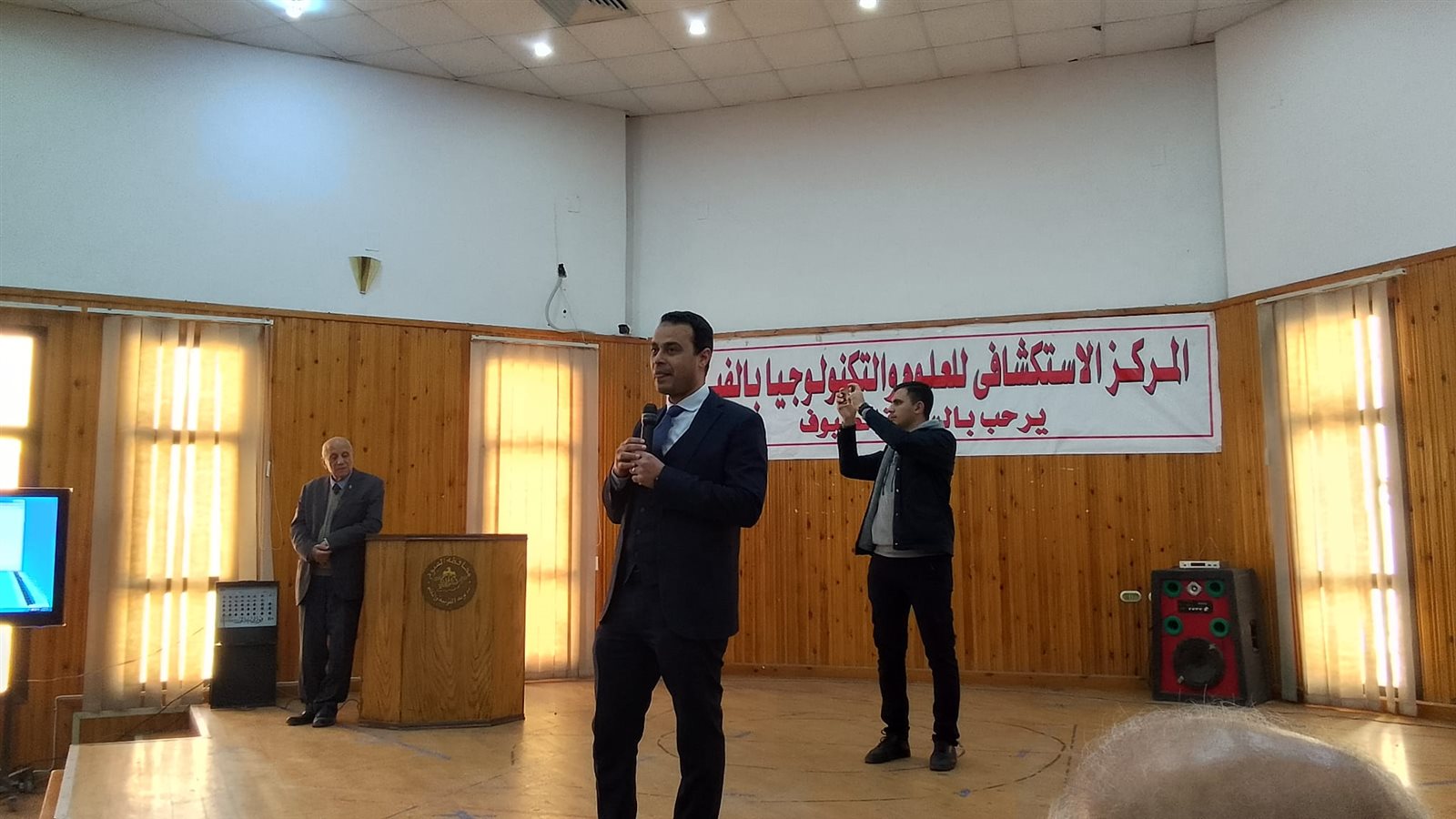 أثناء فاعلية لا للأدمان بثقافة الفيوم