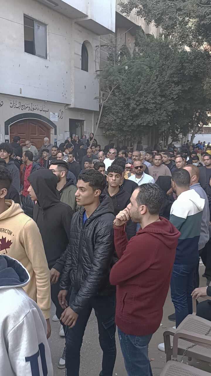 جنازة الشاب يوسف ضحية طنطا 