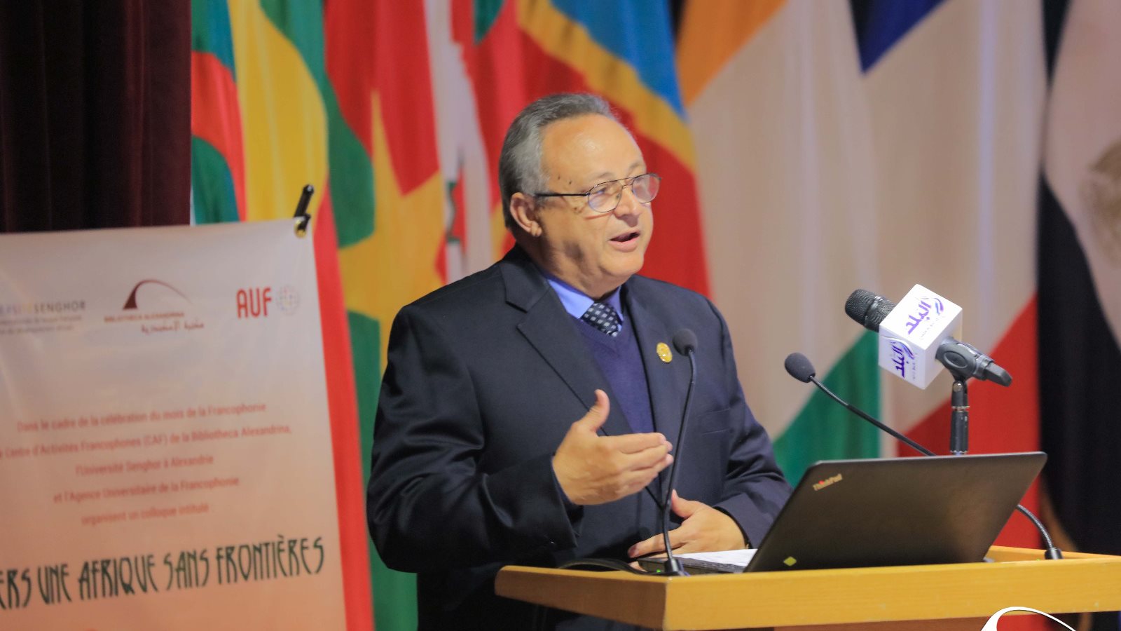 الدكتور أحمد زايد رئيس جامعة الإسكندرية