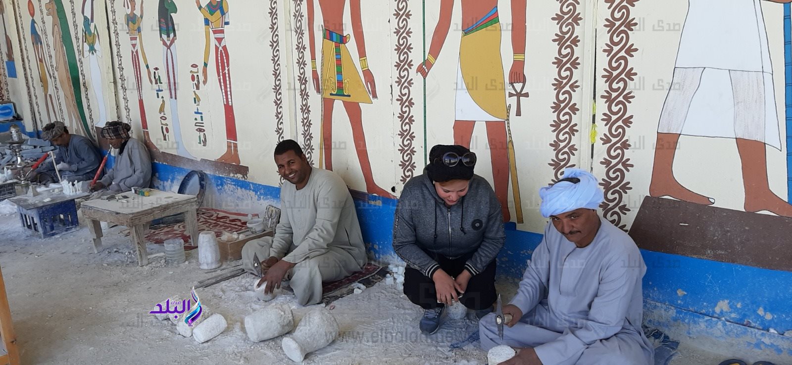 فن الالباستر بالاقصر 