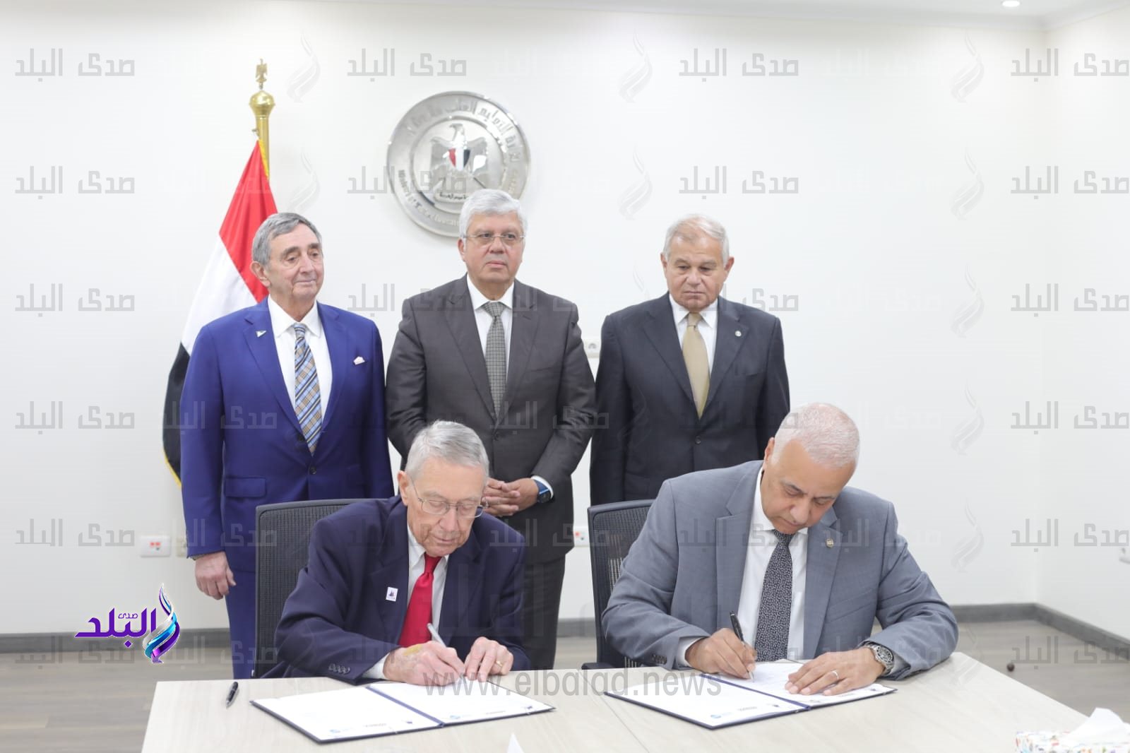 بروتوكول تعاون بين جامعة العلمين الدولية وجامعة وليام باترسون