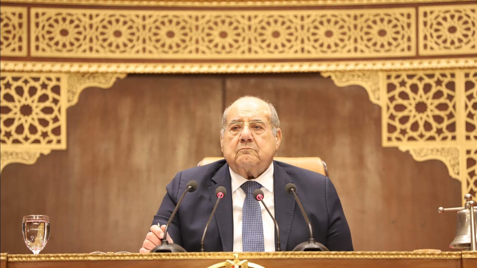 المستشار عبد الوهاب عبد الرازق ، رئيس مجلس الشيوخ