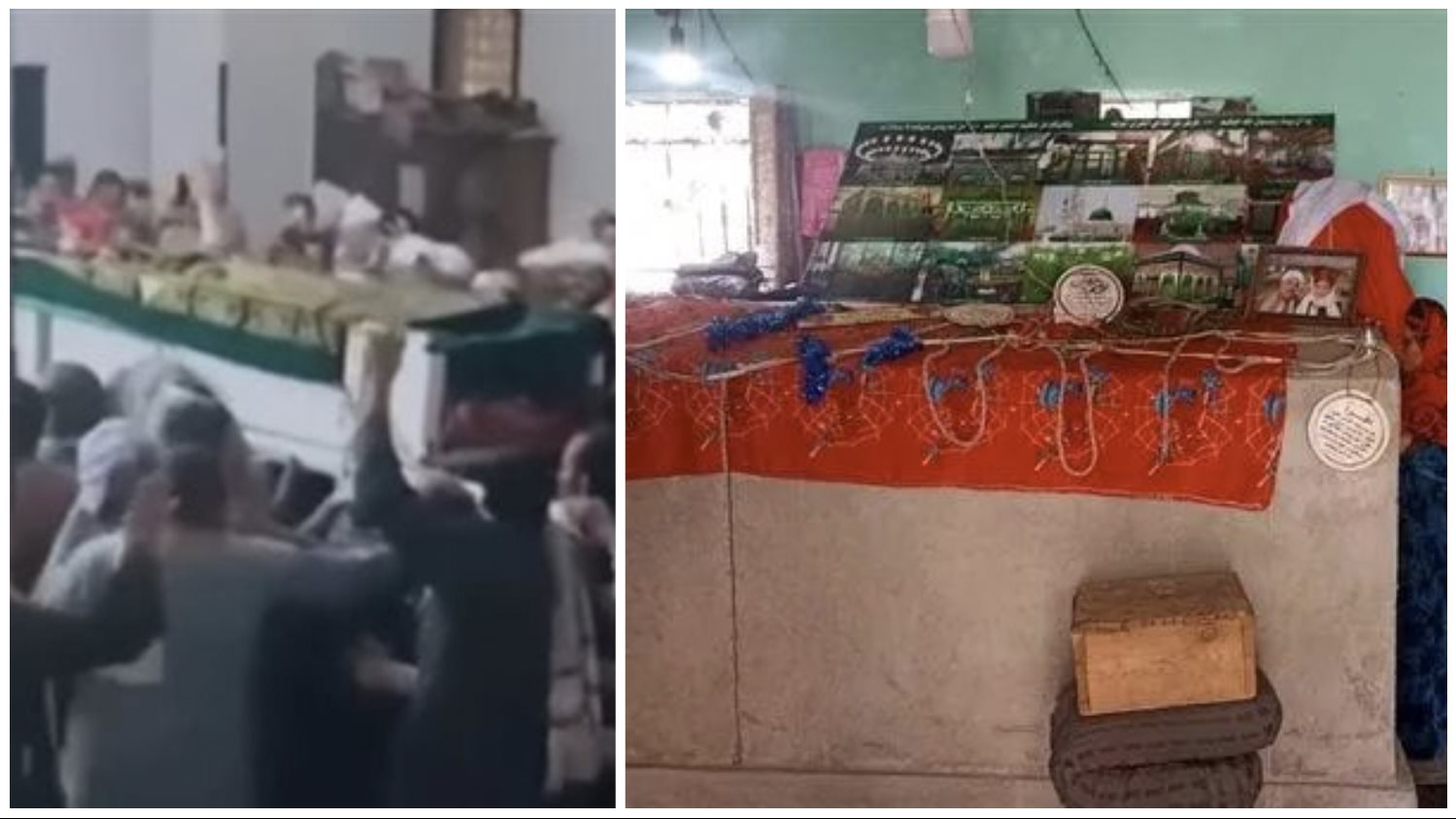 ضريح متوفى رفض نعشه الخروج من المسجد 